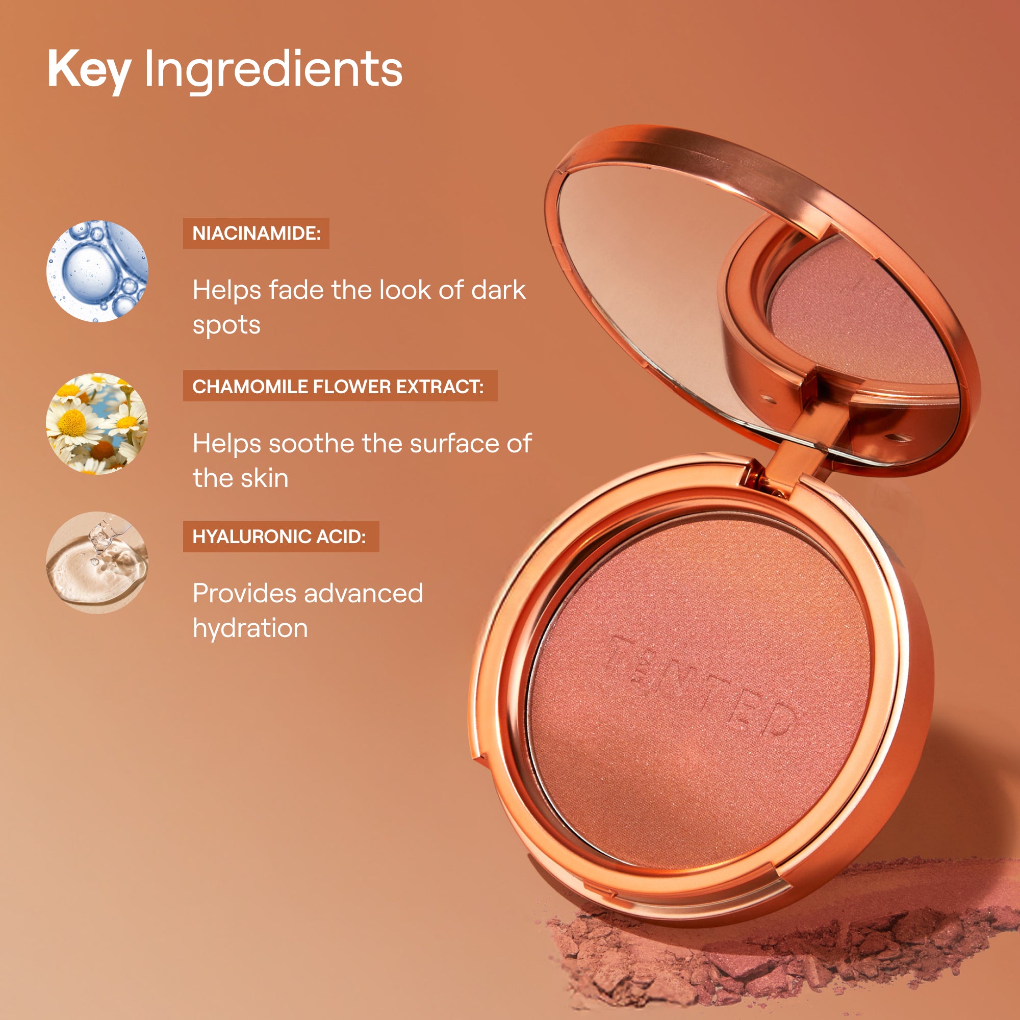 HUEBEAM® Gradient Blushing Bronzer